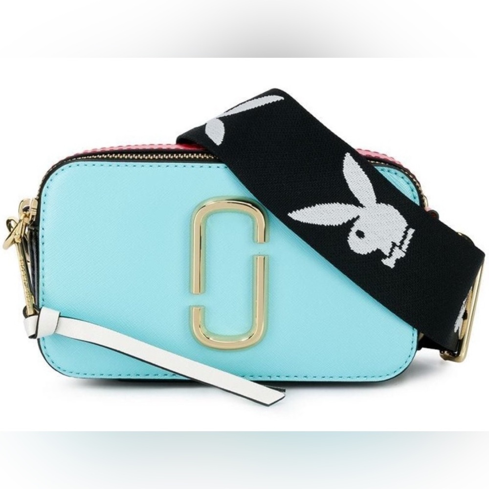 Rare Marc Jacobs The Snapshot Bag With playboy Bunny Strap